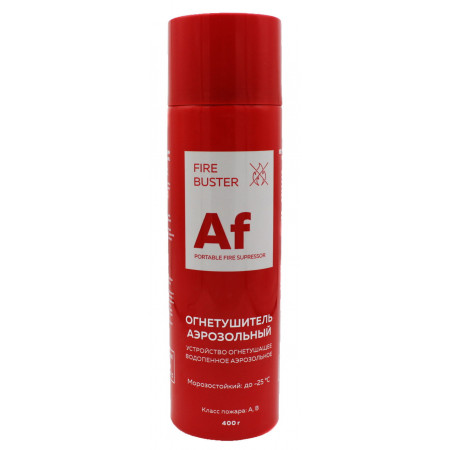 Вогнегасник аерозольний морозостійкий Aerosollab ВВПА 400 г (Af-400)