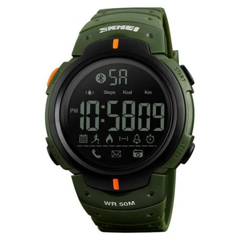 Годинники наручні SKMEI 1301AG, ARMY GREEN, Смарт-годинник, 10239