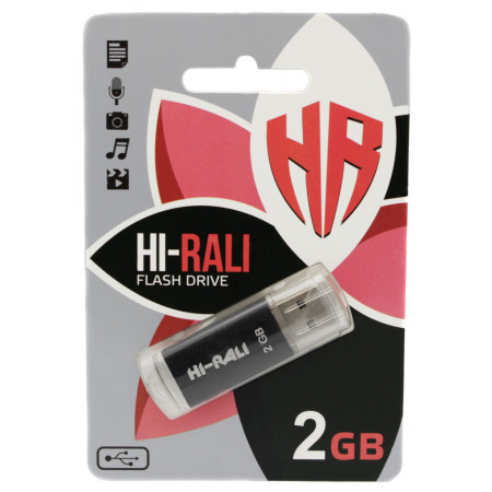 USB флеш накопичувач Hi-Rali 2GB/ HI-2GBRKT (Гарантія 3 роки)