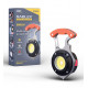 Ліхтар для кемпінгу Rablex RB562, Білий, Жовтий, Червоний, мультитул, Li-Ion акум., магніт, карабін