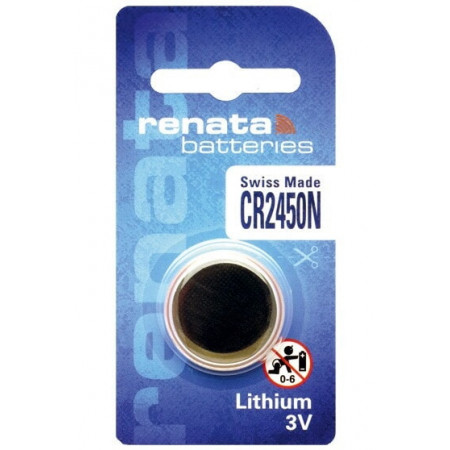 Батарейки-таблетки Renata CR2450N / 3V / 1 шт. на блістері
