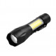 Ручний ліхтар Police BL-T629S, ЗУ microUSB, Zoom