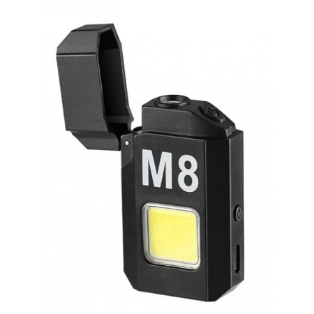Запальничка спіральна USB та Led ліхтарик X-Balog LV-6002, 9075