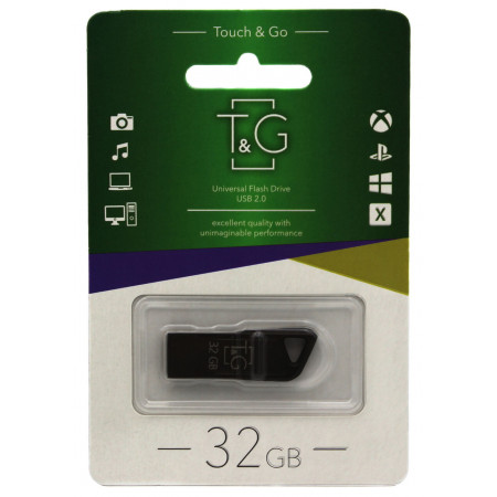 USB флеш накопичувач T&G 32GB/ TG114-32G (Гарантія 3 роки)