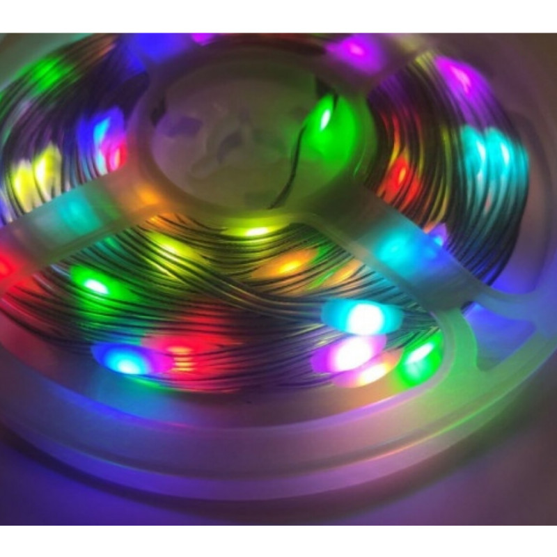 Світлодіодна стрічка LED RGB APP 10M bluetooth, 9609