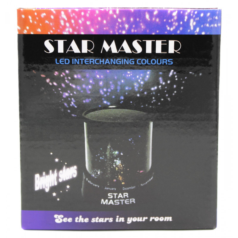 Нічник настільний світильник проектор Star Master USB / H-28305/ Gizmos