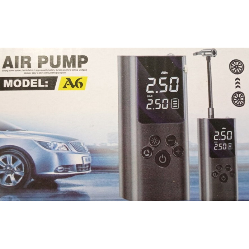 Портативний компресор AIR PUMP A6, 9038