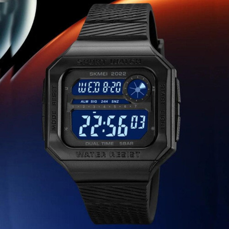 Годинники наручні SKMEI 2022BKBK, BLACK-BLACK, 10288