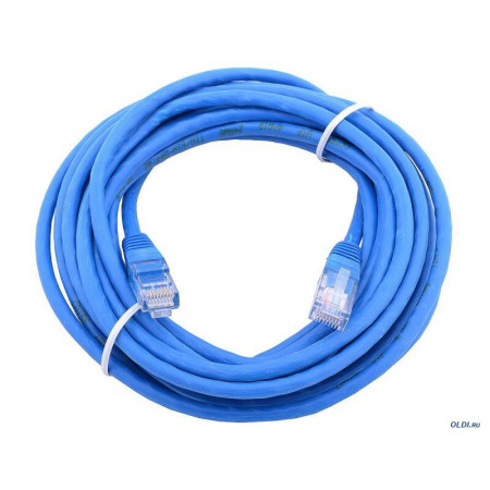 Сетевий кабель JXD 10 метрів UTP 4, литий patch cord