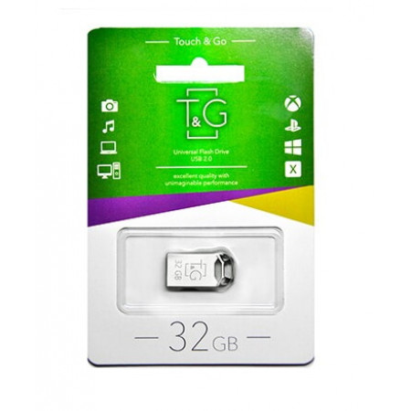 USB флеш накопичувач T&G метал серія 32GB/ TG110 (Гарантія 3 роки)