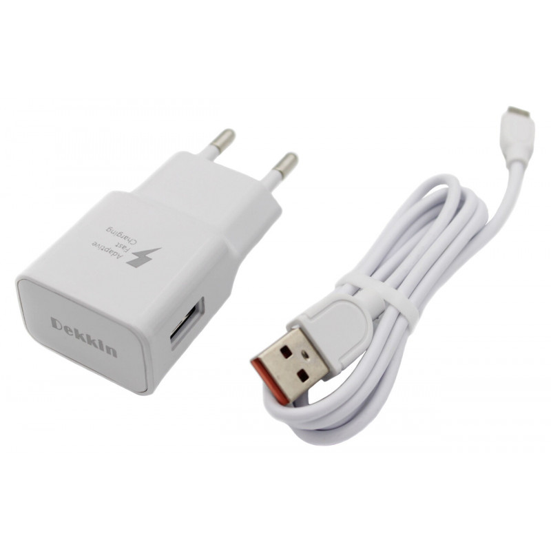 Сетевий зарядний пристрій Dekkin DK-677 Orange MicroUSB DC5V-2.1 A / USB x 1