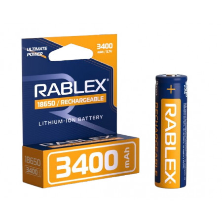 Акумулятор Rablex 18650 Li-ion 3400mAh Li-ION 3.7v