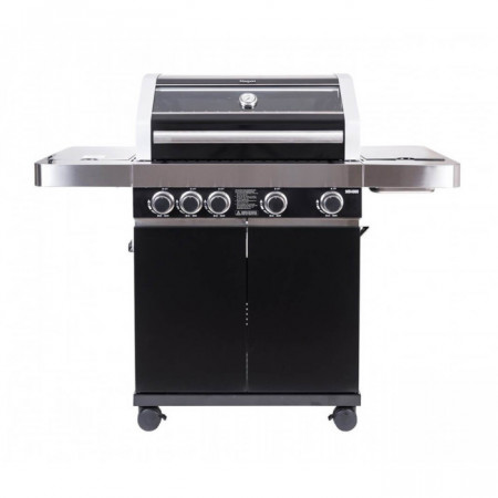 Газовий гриль Masport BBQ MB 4000, чорний