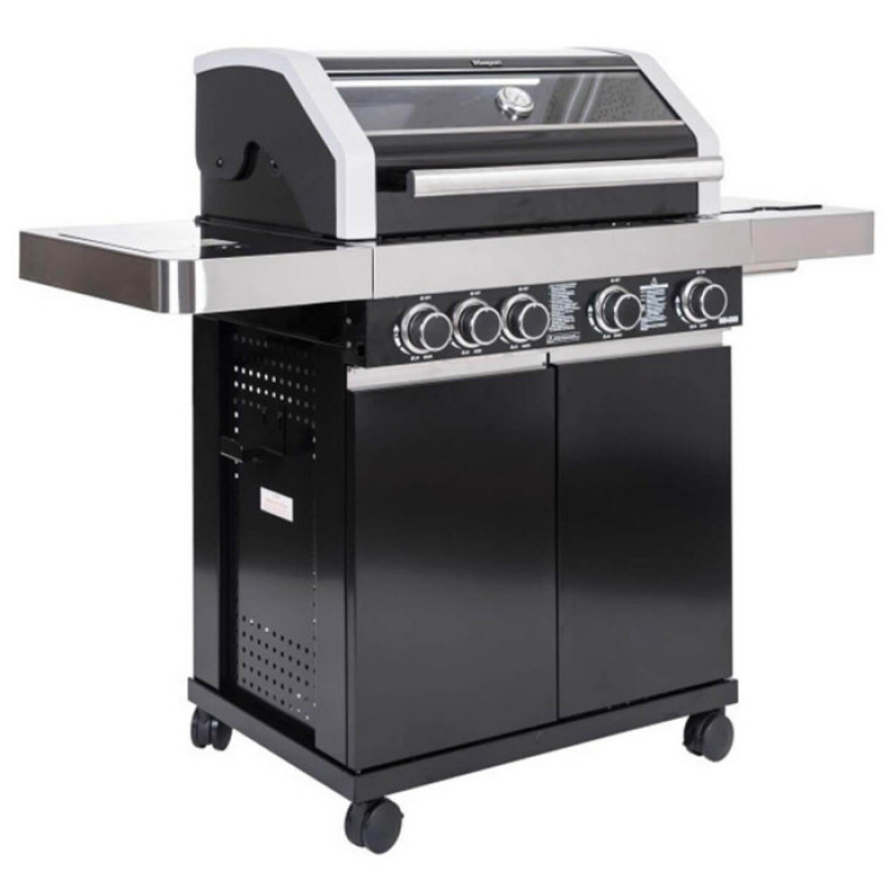 Газовий гриль Masport BBQ MB 4000, чорний