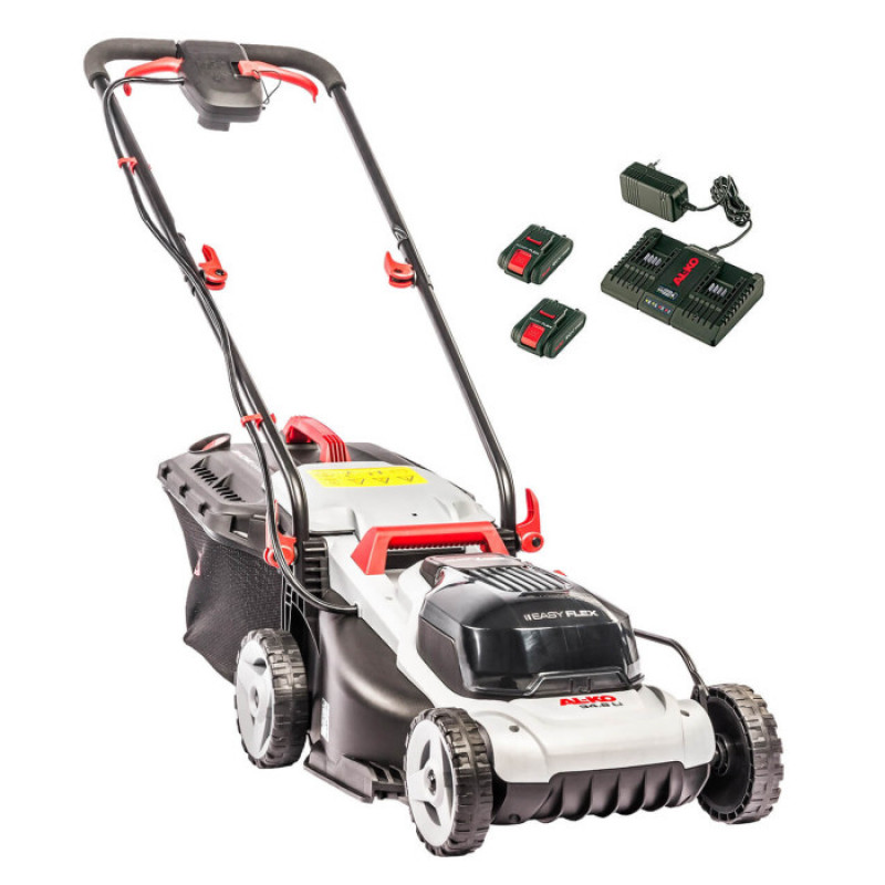 Акумуляторна газонокосарка Al-Ko 34.8 Li Easy Flex з 2 акб 20V 2.5Ah та з/в
