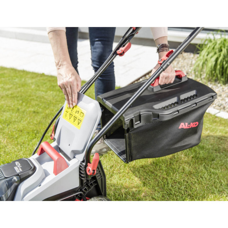 Акумуляторна газонокосарка Al-Ko 34.8 Li Easy Flex з 2 акб 20V 2.5Ah та з/в