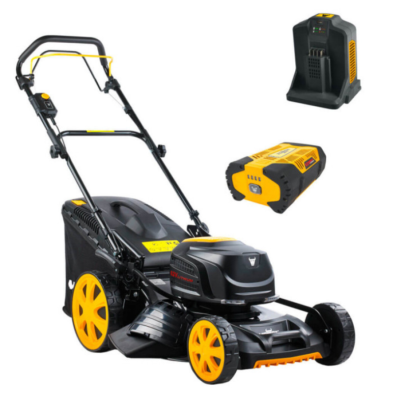 Аккумуляторная газонокосилка Mowox EM 5162 SX-Li с 1 акб 62V 4.0Ah и з/у BC 135