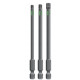Набір торсіонних біт 100 мм, Torx TT25/30/40, 3 шт, KWB (123342)