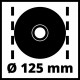 Шлифмашина угловая (болгарка) Einhell TC-AG 125/850 (4430971)