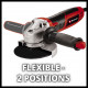 Шлифмашина угловая (болгарка) Einhell TC-AG 125/850 (4430971)