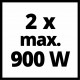 Акумулятори + зарядний пристрій на два акумулятори Einhell 18V 2x4.0Ah Twincharger Kit (4512112)