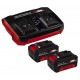 Акумулятори + зарядний пристрій на два акумулятори Einhell 18V 2x4.0Ah Twincharger Kit (4512112)