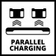 Акумулятори + зарядний пристрій на два акумулятори Einhell 18V 2x4.0Ah Twincharger Kit (4512112)