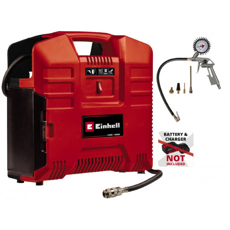 Компресор акумуляторний Einhell TE-AC 36/8 Li OF Set - Solo (4020440)