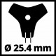 Ніж для мотокоси Einhell, 200 мм (3405083)