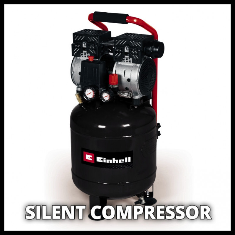 Компресор повітряний Einhell TE-AC 135/24 Silent Plus (4020610)