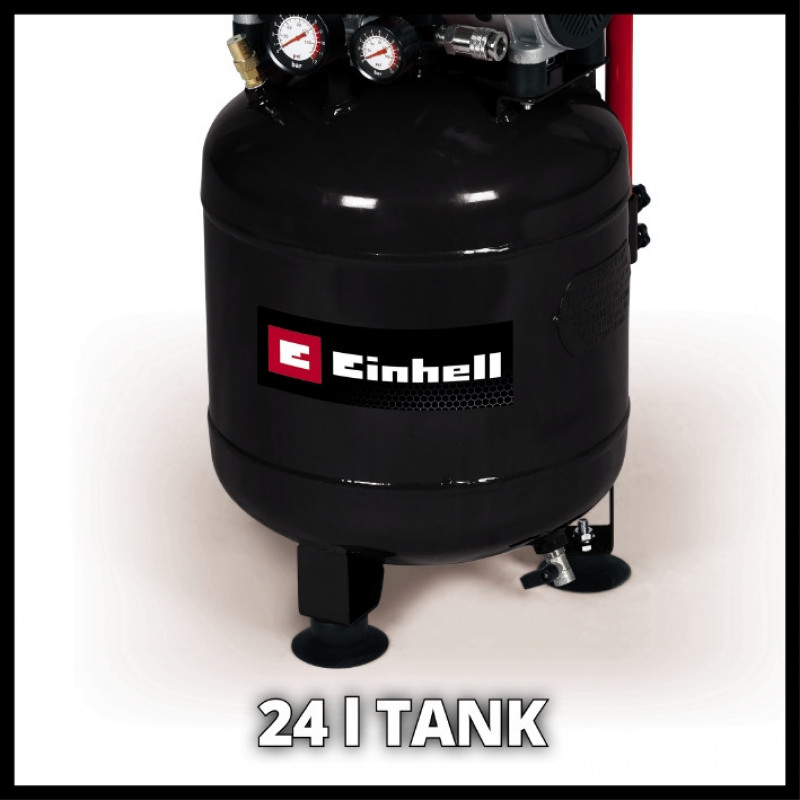 Компресор повітряний Einhell TE-AC 135/24 Silent Plus (4020610)