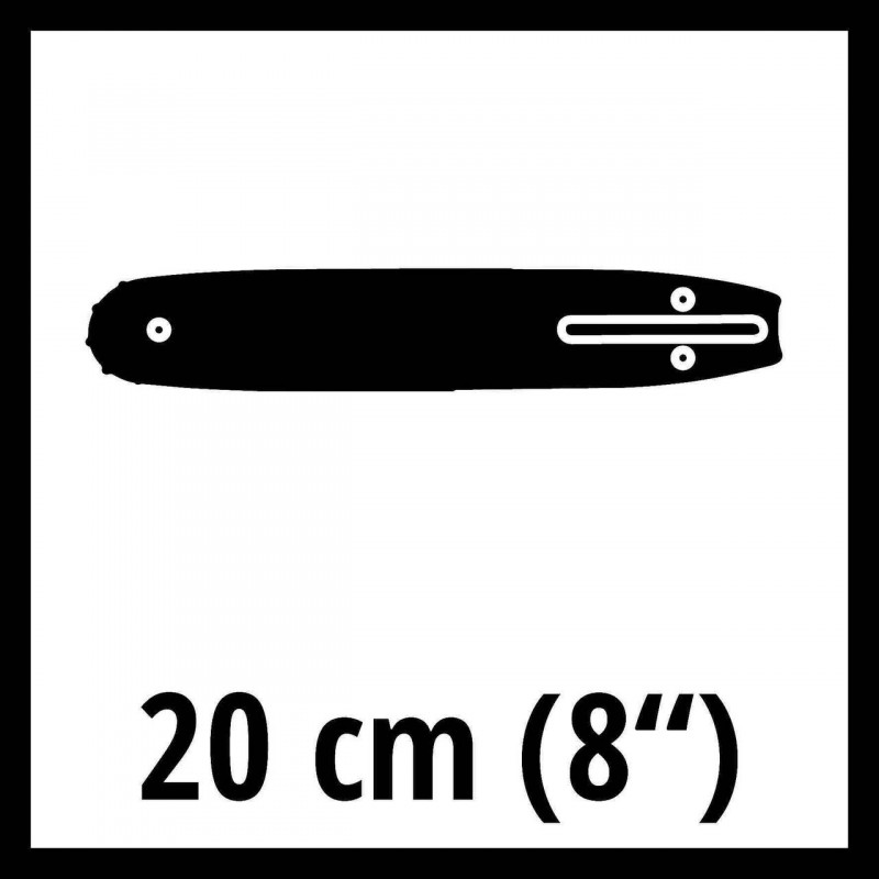 Шина для ланцюгової пилки Einhell 20 см, 1.1 мм (4500194)