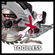 Пила циркулярная аккумуляторная Einhell TP-CS 18/190 Li BL - Solo (4331210)