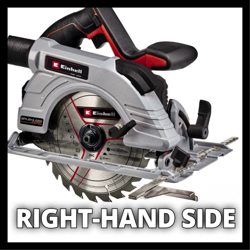 Пила циркулярная аккумуляторная Einhell TP-CS 18/190 Li BL - Solo (4331210)