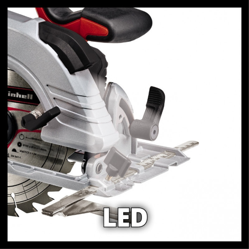 Пила циркулярная аккумуляторная Einhell TP-CS 18/190 Li BL - Solo (4331210)