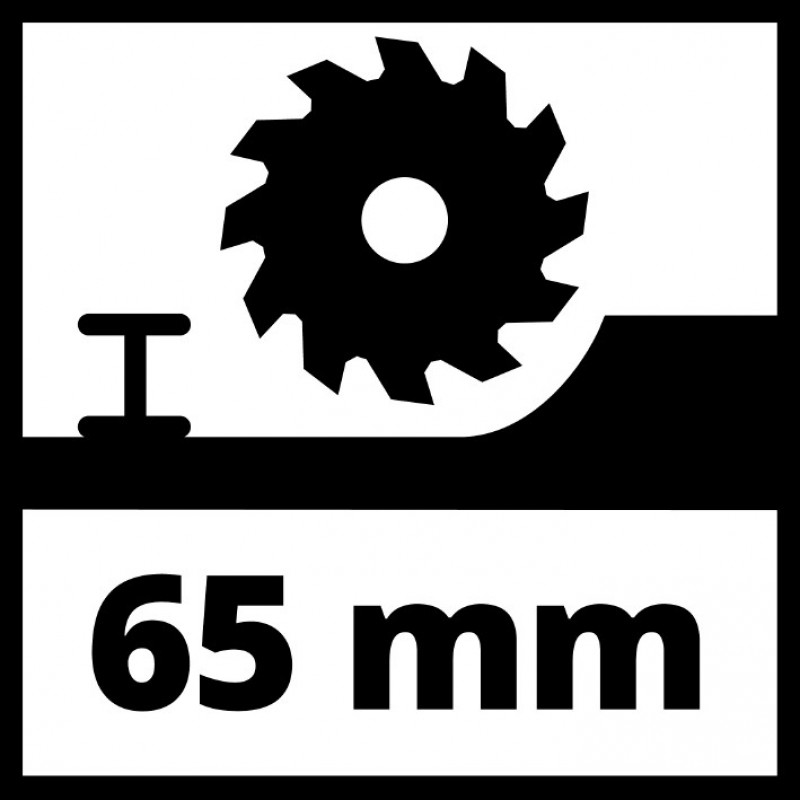 Пила циркулярная аккумуляторная Einhell TP-CS 18/190 Li BL - Solo (4331210)