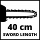 Пила електрична ланцюгова Einhell GC-EC 2040 (4501230)