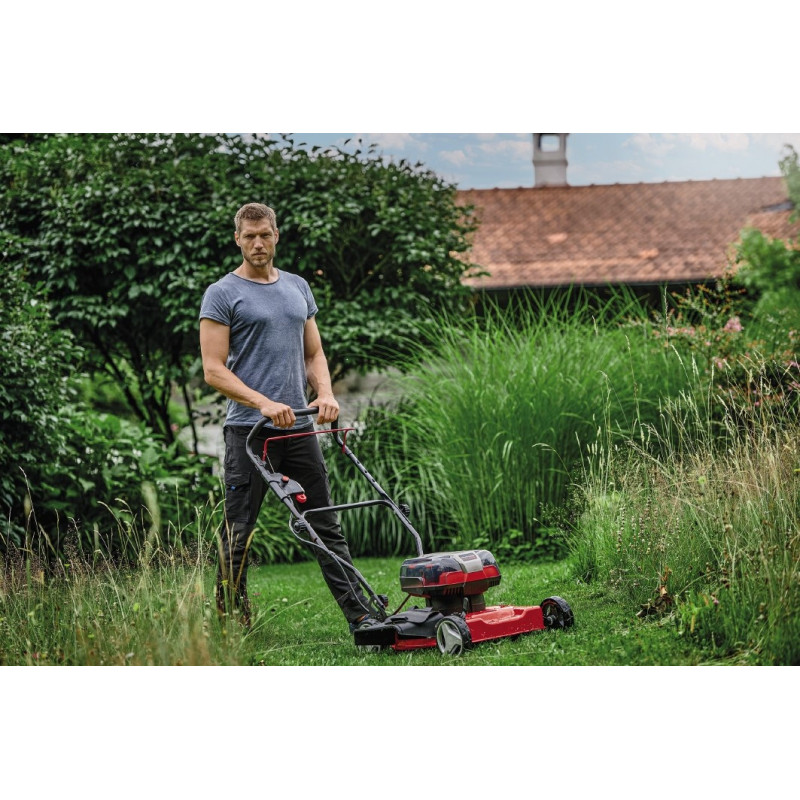 Газонокосарка акумуляторна Einhell GE-CM 36/48 Li M - Solo (3413054)