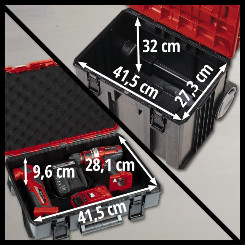 Пластиковий кейс Einhell E-Case Tower (4540015)