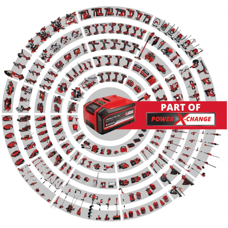 Шуруповерт акумуляторний ударний Einhell TP-CD 18/70 Li-i BL - Solo (4514315)