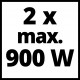 Аумулятори Einhell 2 шт 18V PXC PLUS Twinpack 3.0 Ah (4511631)