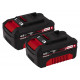 Акумулятори Einhell 2 шт 18V PXC Twinpack 4.0 Ah (4511489)