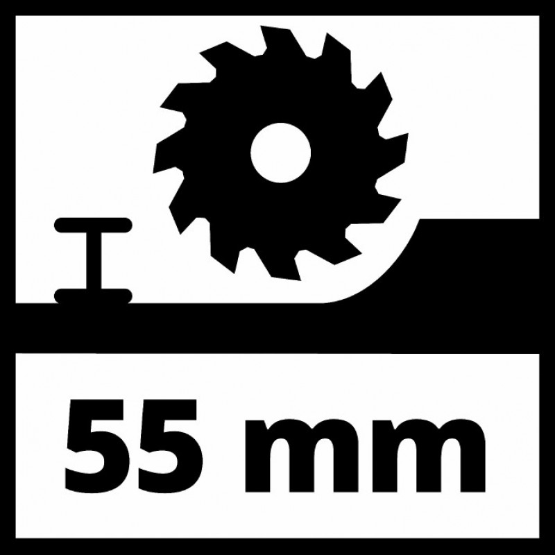 Пила циркулярна Einhell TC-CS 1250 (4331040)