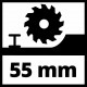 Пила циркулярна Einhell TC-CS 1250 (4331040)