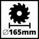 Пила циркулярна Einhell TC-CS 1250 (4331040)