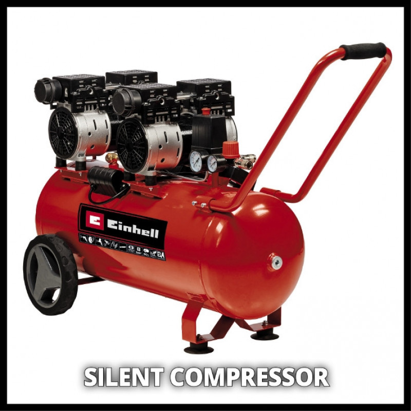 Компресор повітряний Einhell TE-AC 270/50 Silent Plus (4020620)