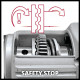 Перфоратор електричний Einhell TC-RH 800 4F (4257980)