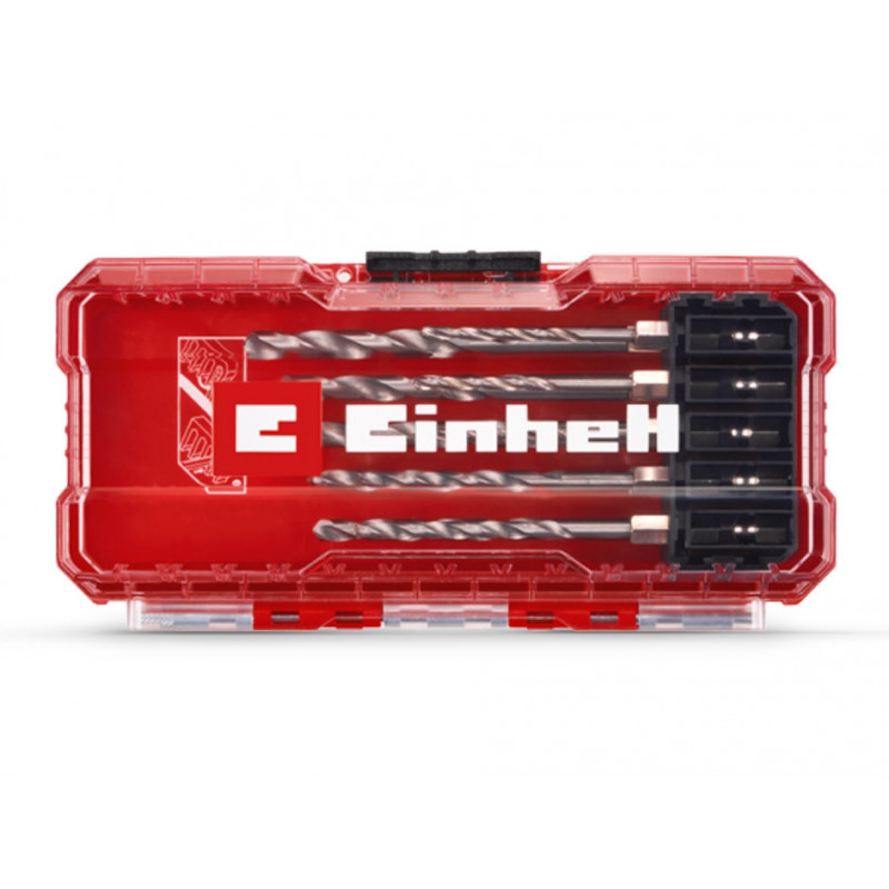 Набор сверл по металлу Einhell HSS, 10 шт, S-Case (108723)