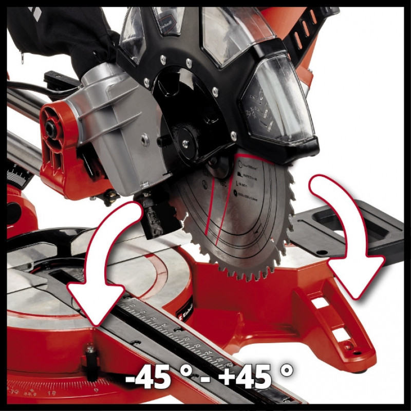 Пила торцева Einhell TC-SM 2534/1 Dual (4300395)