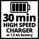Пристрій зарядний на два акумулятора Einhell Power-X-Twincharger 3 A (4512069)
